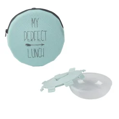 Conservation Alimentaire<Gifi Lunch box ronde "My perfect lunch" bleu