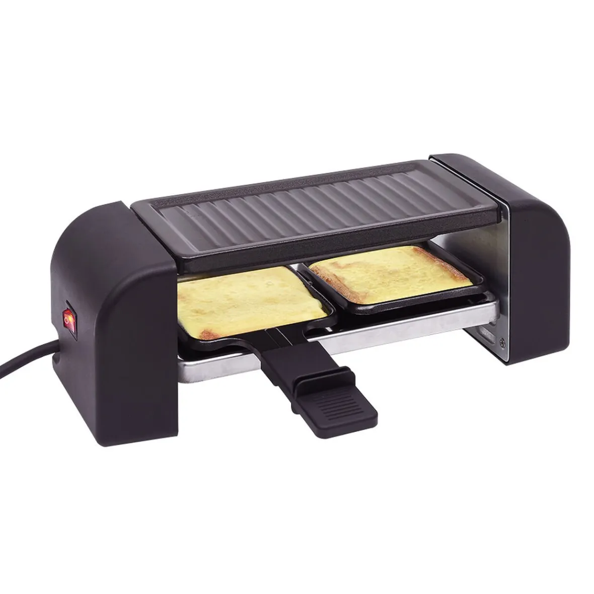 Petit Électroménager<Gifi Machine à raclette Duo connectable noire 2 poêlons 450W