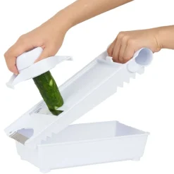 Préparation Culinaire<Gifi Mandoline multifonctions 5 en 1 en plastique et inox