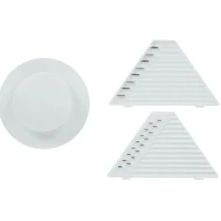 Préparation Culinaire<Gifi Mandoline multiusage 4 accessoires inox et plastique blanc