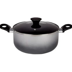 Cuisson<Gifi Marmite aluminium grise