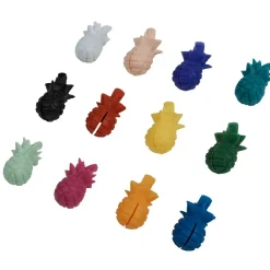 Vaisselle Et Accessoires De Table<Gifi Marqueur pour verre en silicone ananas X 12