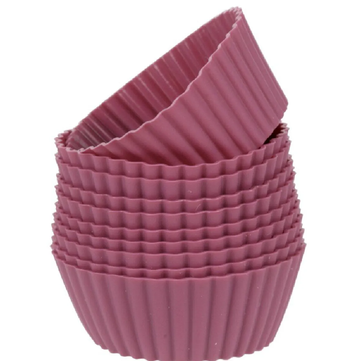 Cuisson<Gifi Mini caissette ronde silicone x10
