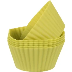 Cuisson<Gifi Mini caissette ronde silicone x10