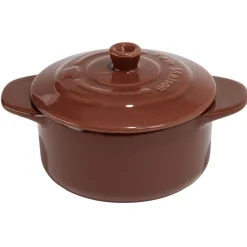 Cuisson<Gifi Mini cocotte en céramique avec couvercle