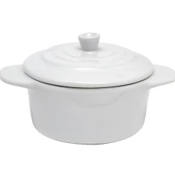 Cuisson<Gifi Mini cocotte ronde crème
