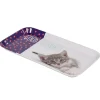 Vaisselle Et Accessoires De Table<Gifi Mini plateau rectangulaire mélamine blanc violet déco chat