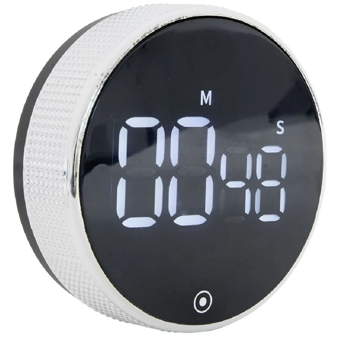 Préparation Culinaire<Gifi Minuteur numérique magnétique noir Ø7,8x2,7cm
