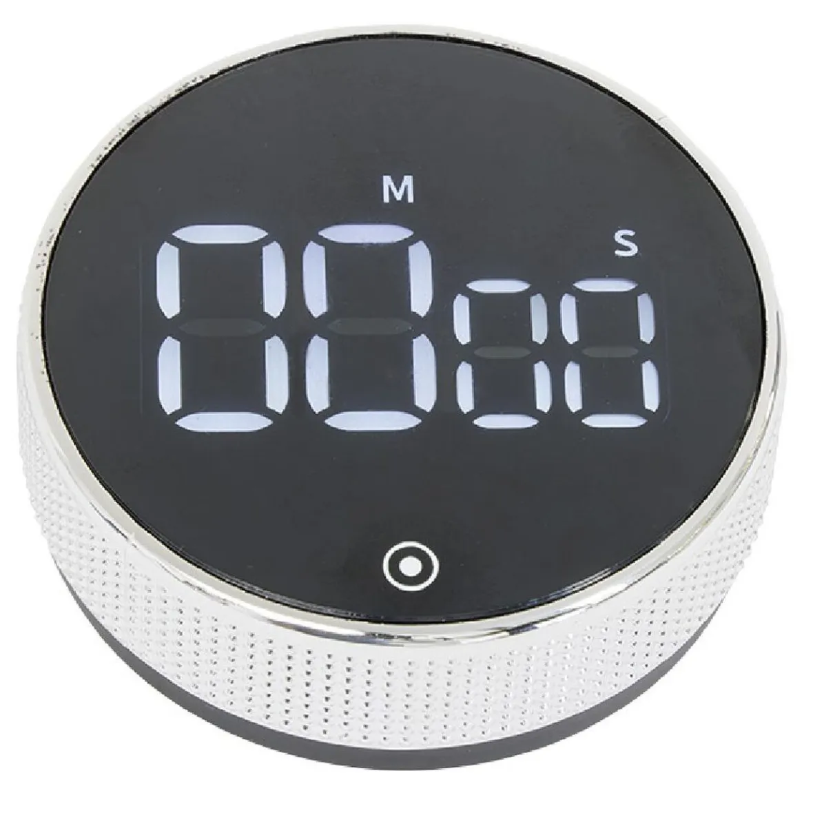 Préparation Culinaire<Gifi Minuteur numérique magnétique noir Ø7,8x2,7cm