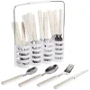 Gifi Ménagère 24 couverts + présentoir| Vaisselle Et Accessoires De Table