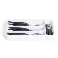 Gifi Ménagère 24 pièces avec range-couverts| Vaisselle Et Accessoires De Table