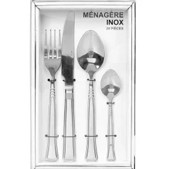 Vaisselle Et Accessoires De Table<Gifi Ménagère 24 pièces Classique