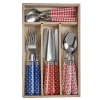 Gifi Ménagère 16 pièces design guinguette| Vaisselle Et Accessoires De Table