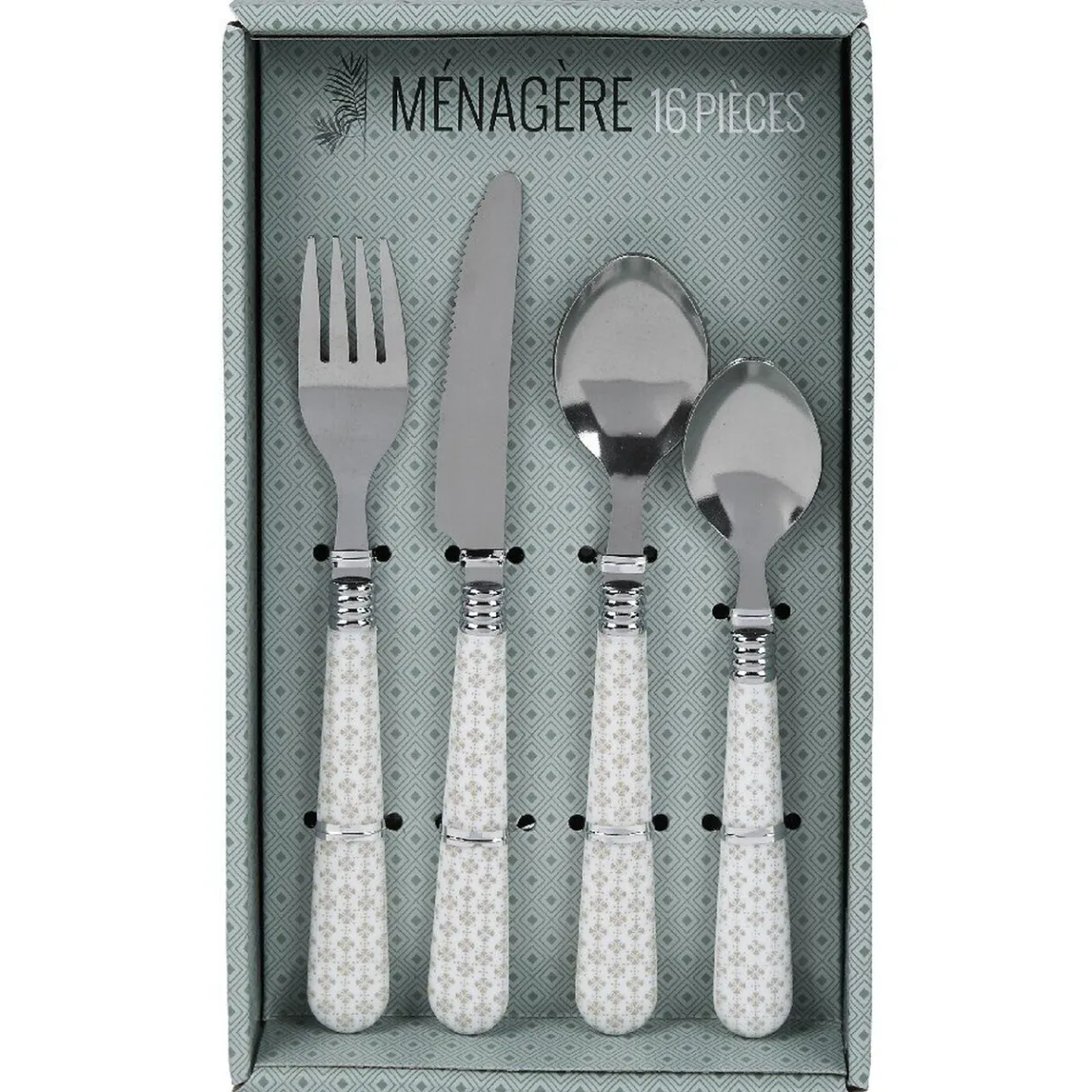 Vaisselle Et Accessoires De Table<Gifi Ménagère 16 pièces design oreige