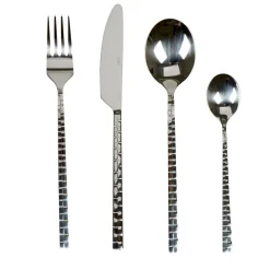 Vaisselle Et Accessoires De Table<Gifi Ménagère 16 pièces manche motif damassé