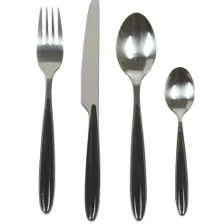 Vaisselle Et Accessoires De Table<Gifi Ménagère 24 pièces noir