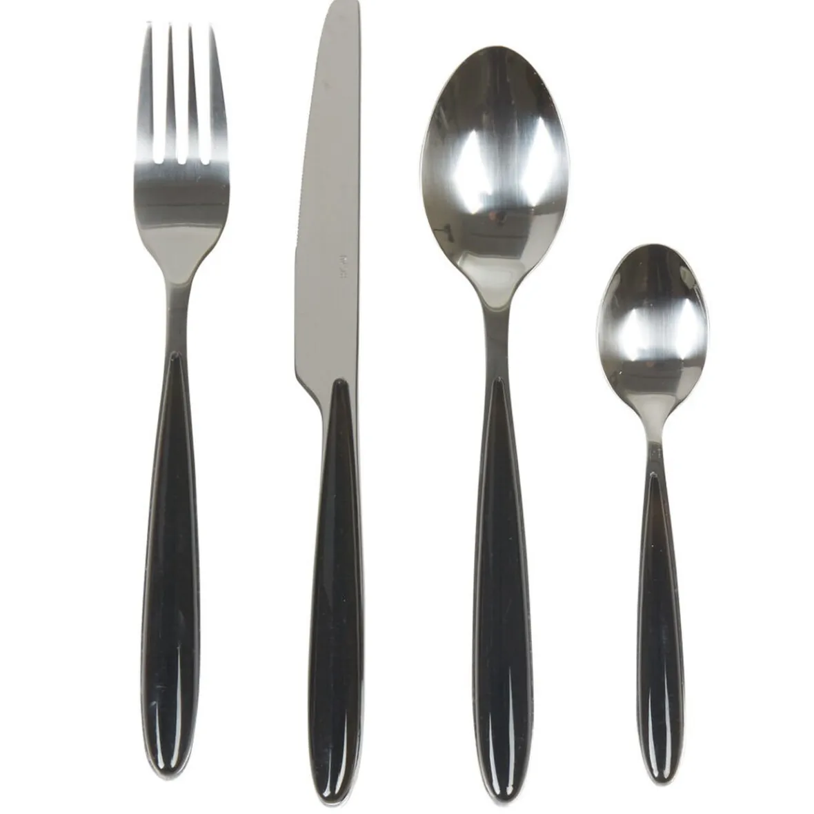 Vaisselle Et Accessoires De Table<Gifi Ménagère 24 pièces noir
