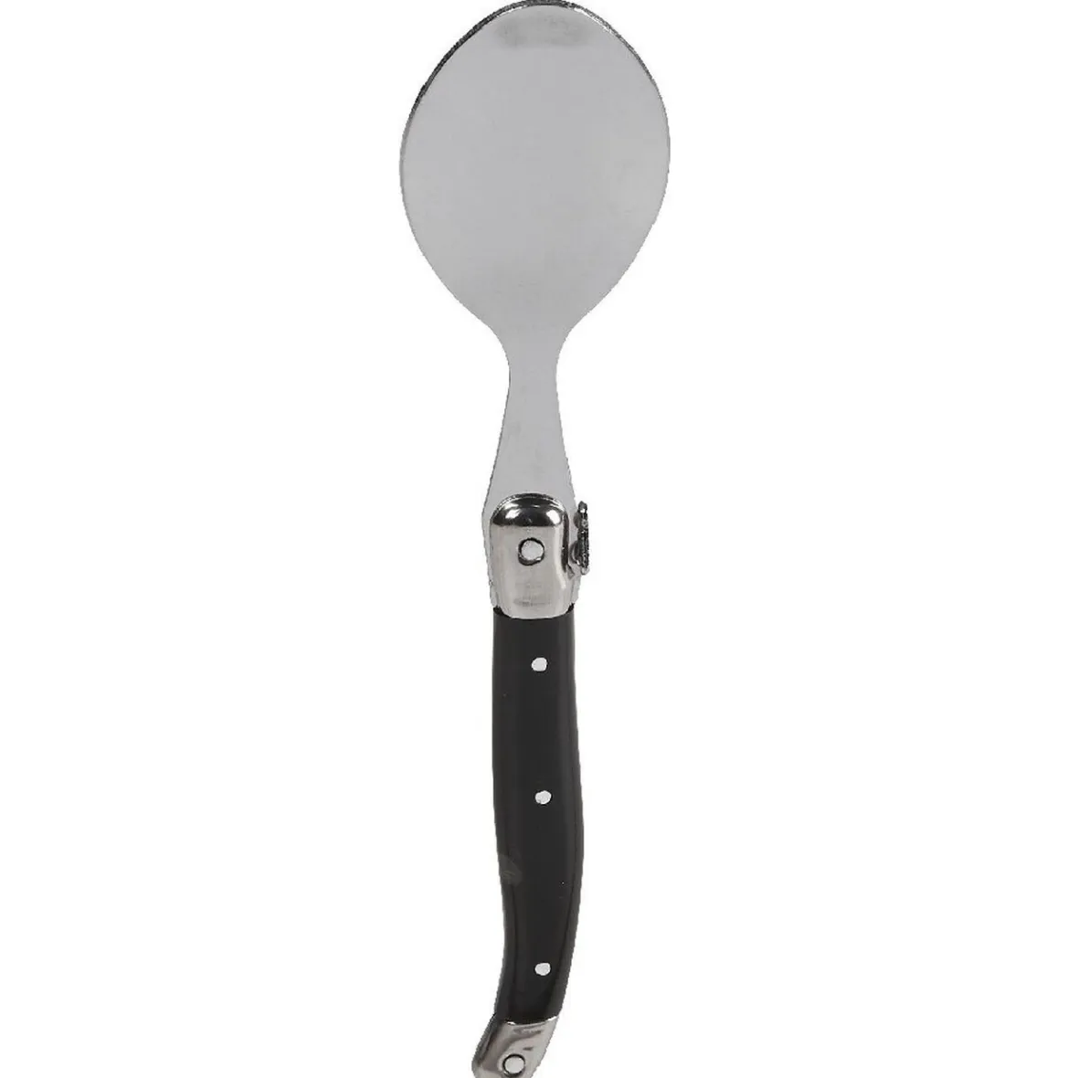 Vaisselle Et Accessoires De Table<Gifi Ménagère 32 pièces noir et gris chromé