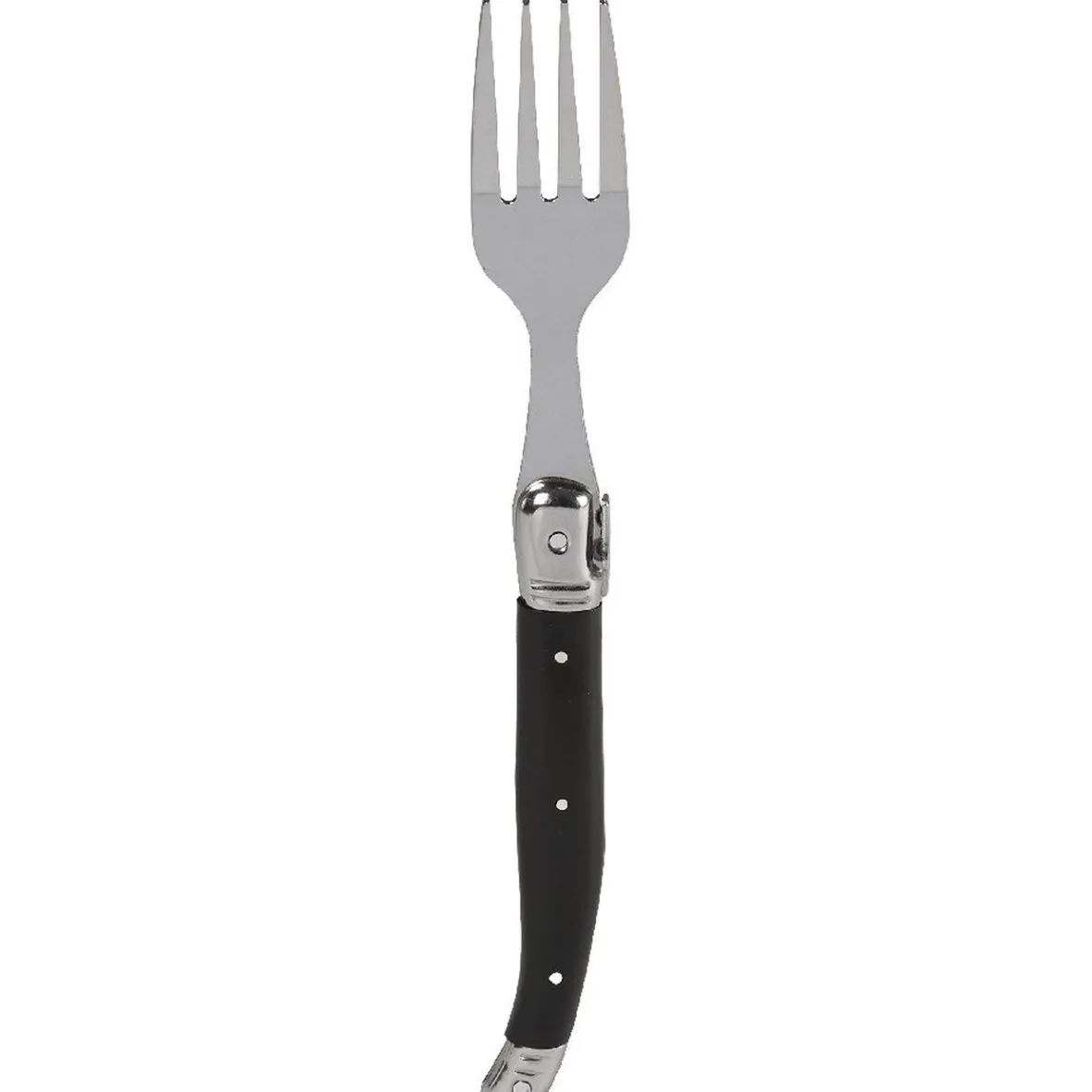 Vaisselle Et Accessoires De Table<Gifi Ménagère 32 pièces noir et gris chromé