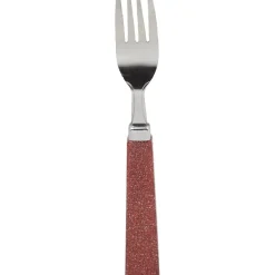 Gifi Ménagère 24 pièces paillettes rouge| Vaisselle Et Accessoires De Table