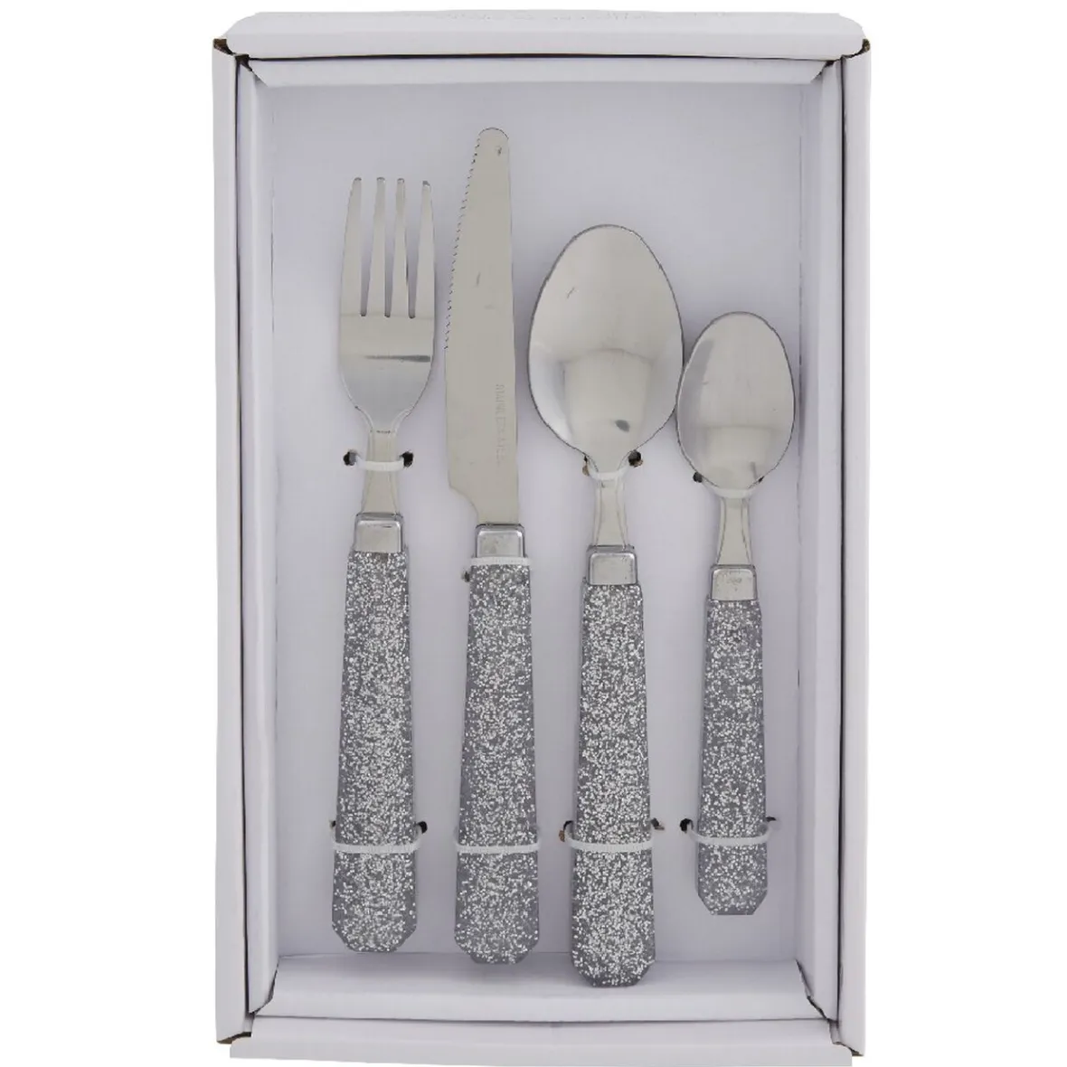 Préparation Culinaire<Gifi Ménagère 24 pièces paillettes argenté