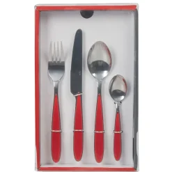 Vaisselle Et Accessoires De Table<Gifi Ménagère 24 pièces rouge
