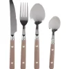 Gifi Ménagère 16 pièces taupe| Vaisselle Et Accessoires De Table