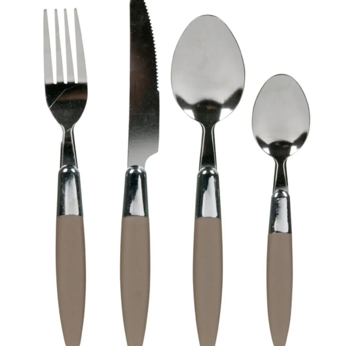 Vaisselle Et Accessoires De Table<Gifi Ménagère 24 pièces taupe