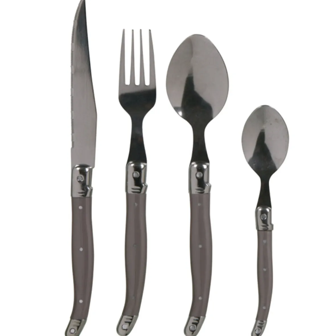 Vaisselle Et Accessoires De Table<Gifi Ménagère 24 pièces taupe Muranu