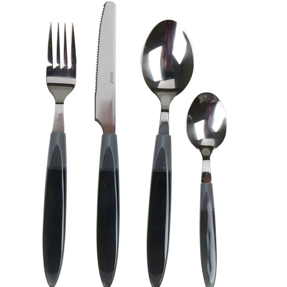 Vaisselle Et Accessoires De Table<Gifi Ménagère 24 pièces transparent gris