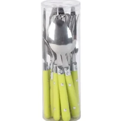 Vaisselle Et Accessoires De Table<Gifi Ménagère 16 pièces vert anis