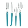 Gifi Ménagère Laguiole Evolution 16 pièces turquoise| Vaisselle Et Accessoires De Table