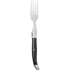 Gifi Ménagère Laguiole inox gris anthracite 16 pièces| Vaisselle Et Accessoires De Table