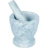 Préparation Culinaire<Gifi Mortier avec pilon effet marbre gris Ø10,5xH10cm