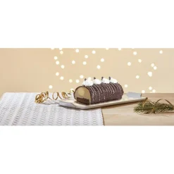 Cuisson<Gifi Moule à bûche argenté