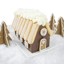 Cuisson<Gifi Moule à bûche forme Chalet