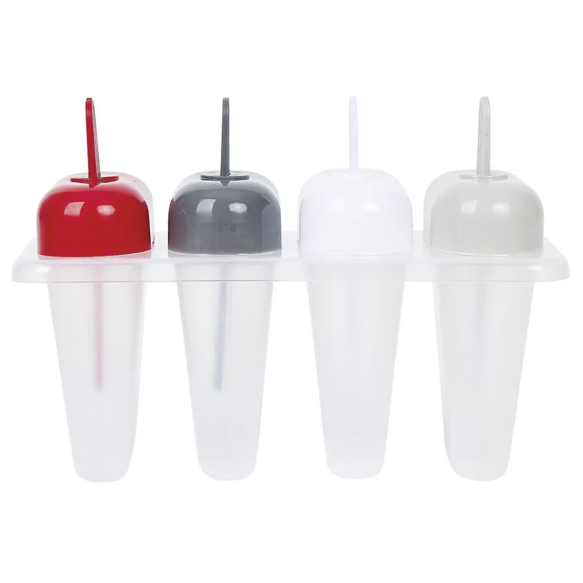 Cuisson<Gifi Moule à glace avec manche coloré x 4