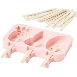 Cuisson<Gifi Moule à glace en silicone 3 formes démoulage hyper facile