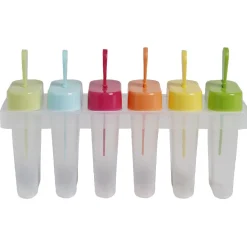 Cuisson<Gifi Moule à glace transparent et multicolore x6