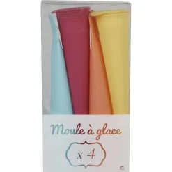 Cuisson<Gifi Moule à glace tube en silicone x4