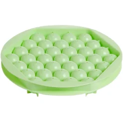 Gifi Moule à glaçon boule x37 - plastique vert 21x21xH3cm| Vaisselle Et Accessoires De Table