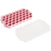 Gifi Moule à glaçon silicone rose x37 - 20,8x12,8xH2,3cm| Vaisselle Et Accessoires De Table