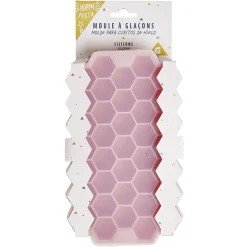 Gifi Moule à glaçon silicone rose x37 - 20,8x12,8xH2,3cm| Vaisselle Et Accessoires De Table