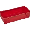 Cuisson<Gifi Moule à gâteau détachable silicone rectangulaire rouge