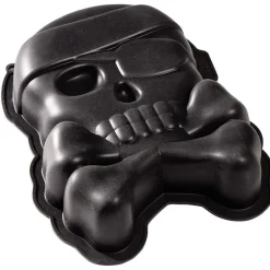 Cuisson<Gifi Moule à gâteau forme pirate silicone 26x19xH5,5cm