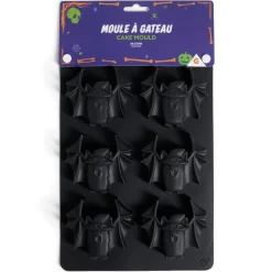 Cuisson<Gifi Moule à gâteau Halloween silicone forme araignée 27x18xH3cm