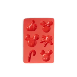 Cuisson<Gifi Moule à gâteau Mickey Disney silicone rouge 29x20xH3cm