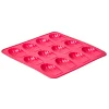 Cuisson<Gifi Moule 12 madeleines silicone rose