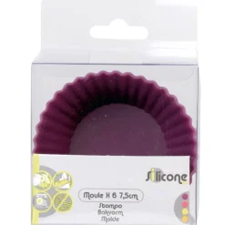 Cuisson<Gifi Moule à muffin silicone x6