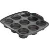 Cuisson<Gifi Moule à muffins en silicone rétractable Tefal 9 pièces